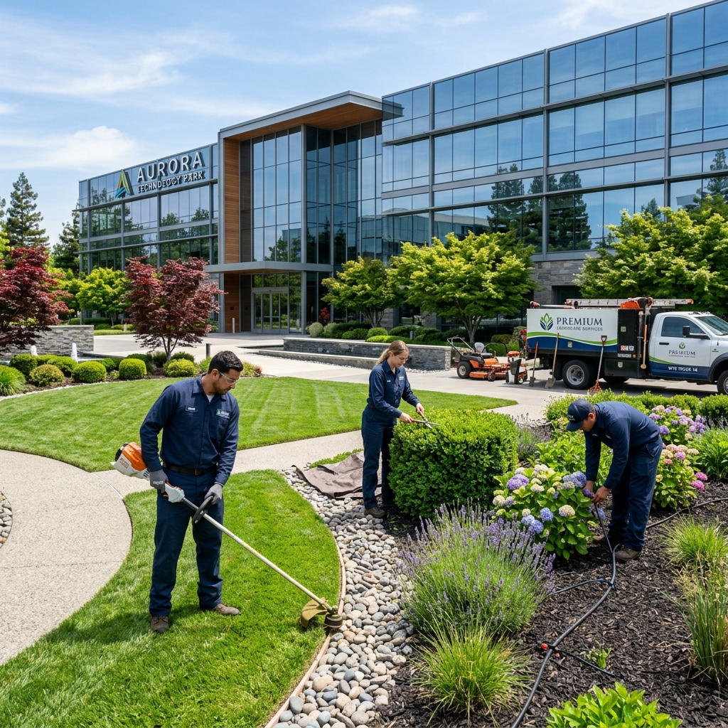 Estate landscaping maintenance